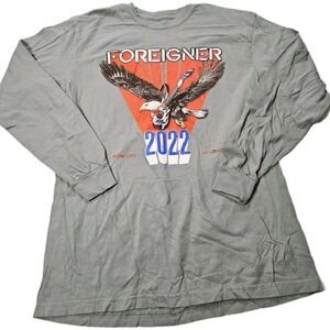 Foreigner Juke Box Heroes‎ 2022 World Tour Concert T-Shirt Sz M The Thread Shop